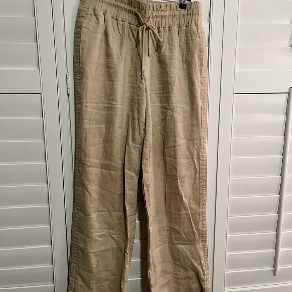 Women’s Quince 100% European Linen Pants size M